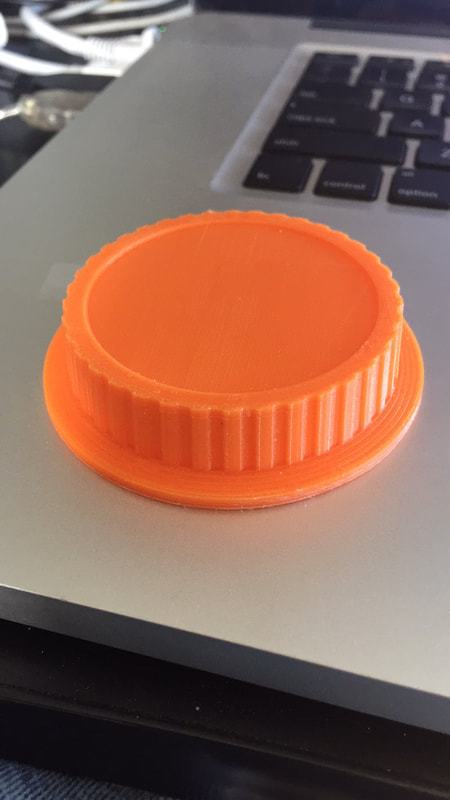 3D Printed Camera Lens Cap