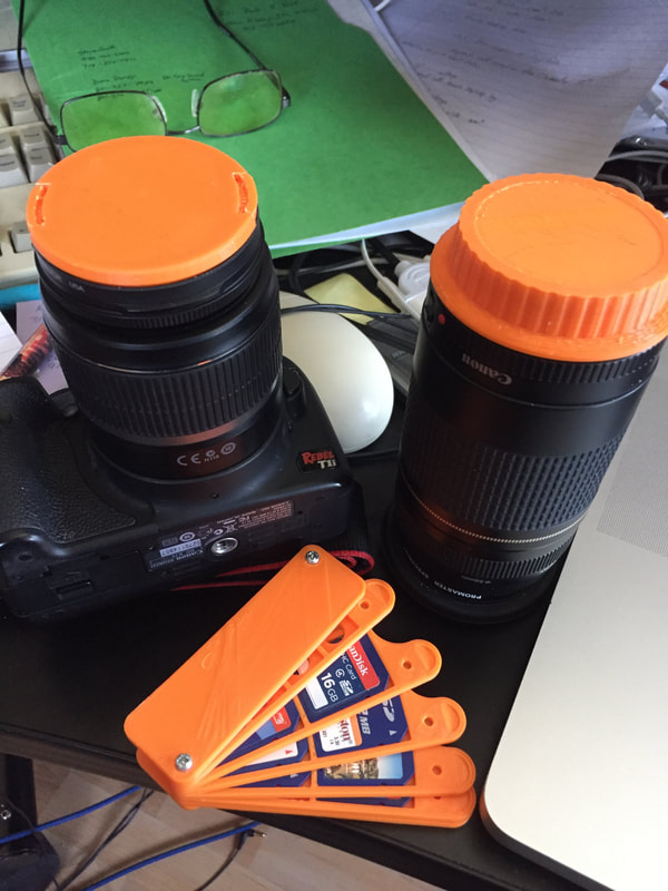 3D Printed Camera Lens Cap